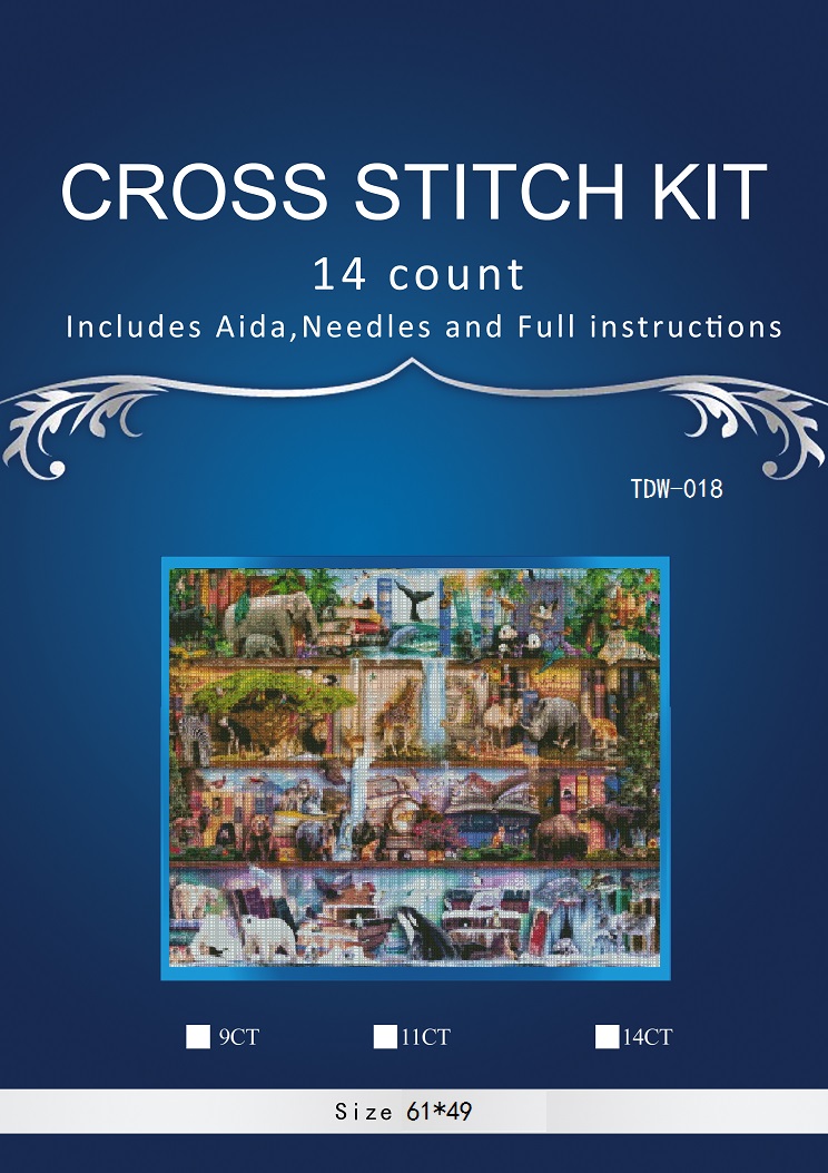 Embroidery Lovers - 14/16/18/27/28 Beautiful Lovely Counted Cross Stitch