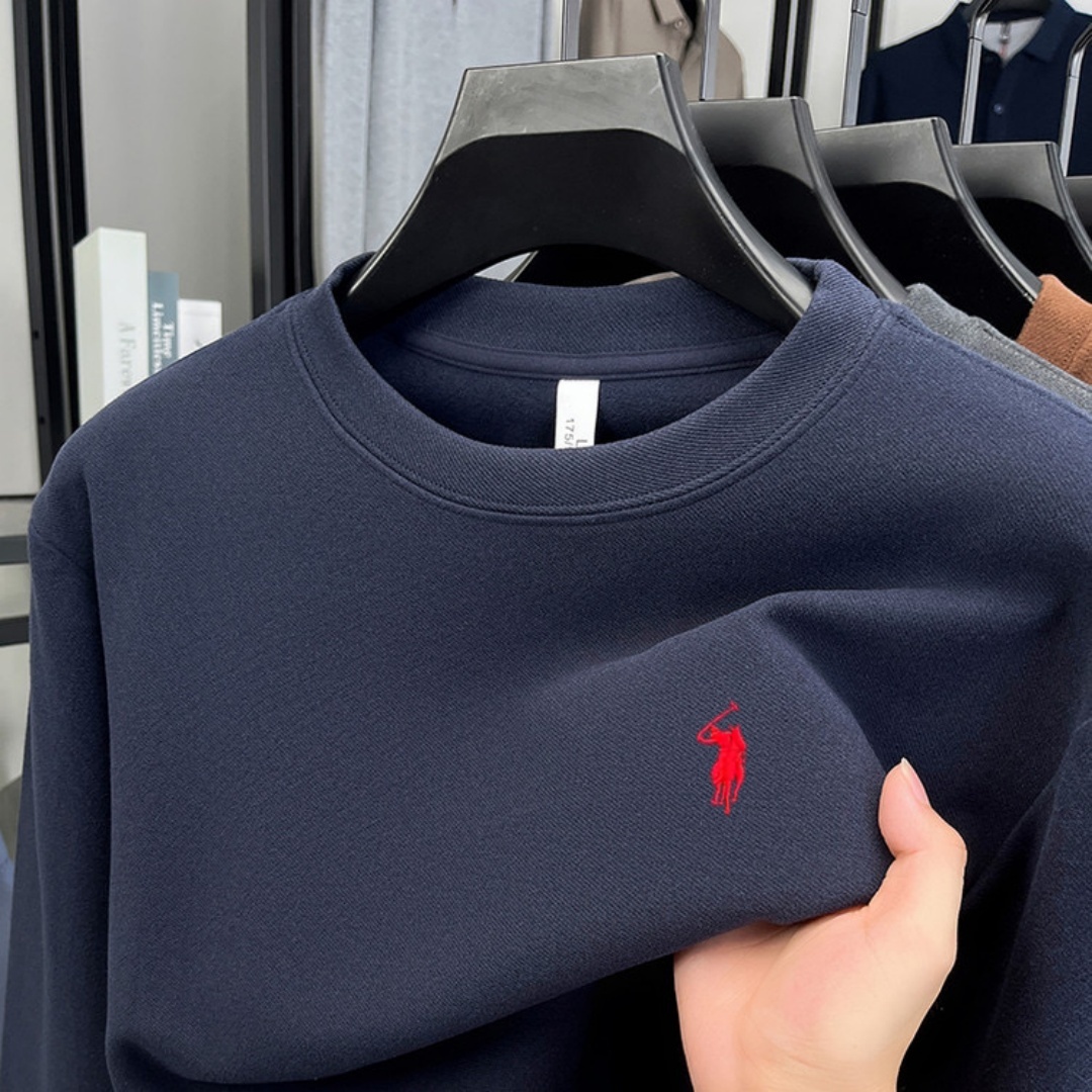 Embroidery Tshirt - 100% pure cotton high-end brand men's