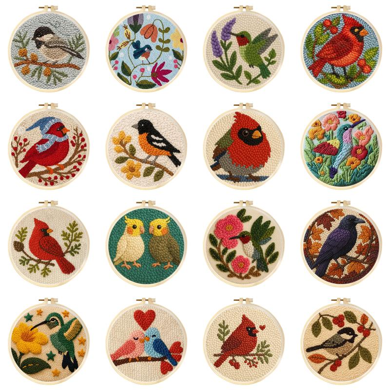 Embroidery Threads - 【X】24/100/50 Cross Cotton Embroidery Thread Floss