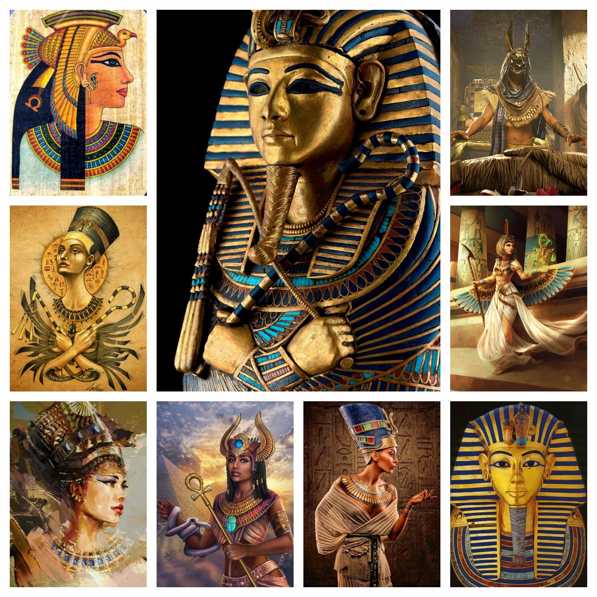 5D DIY Diamond Painting Ancien - Embroidery In Egypt 评论和价格