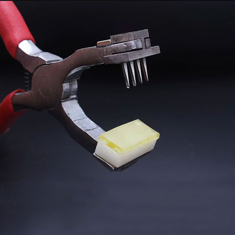 Handmade DIY Leather Craft Too - Punch Needle Handle 评论和价格