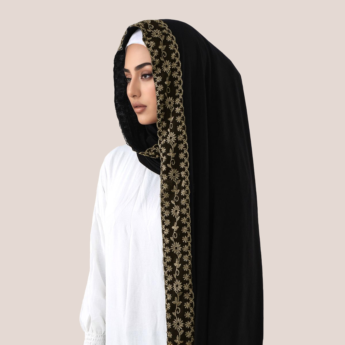 Lace Embroidery Cotton Jersey  - Embroidery Lace 评论和价格