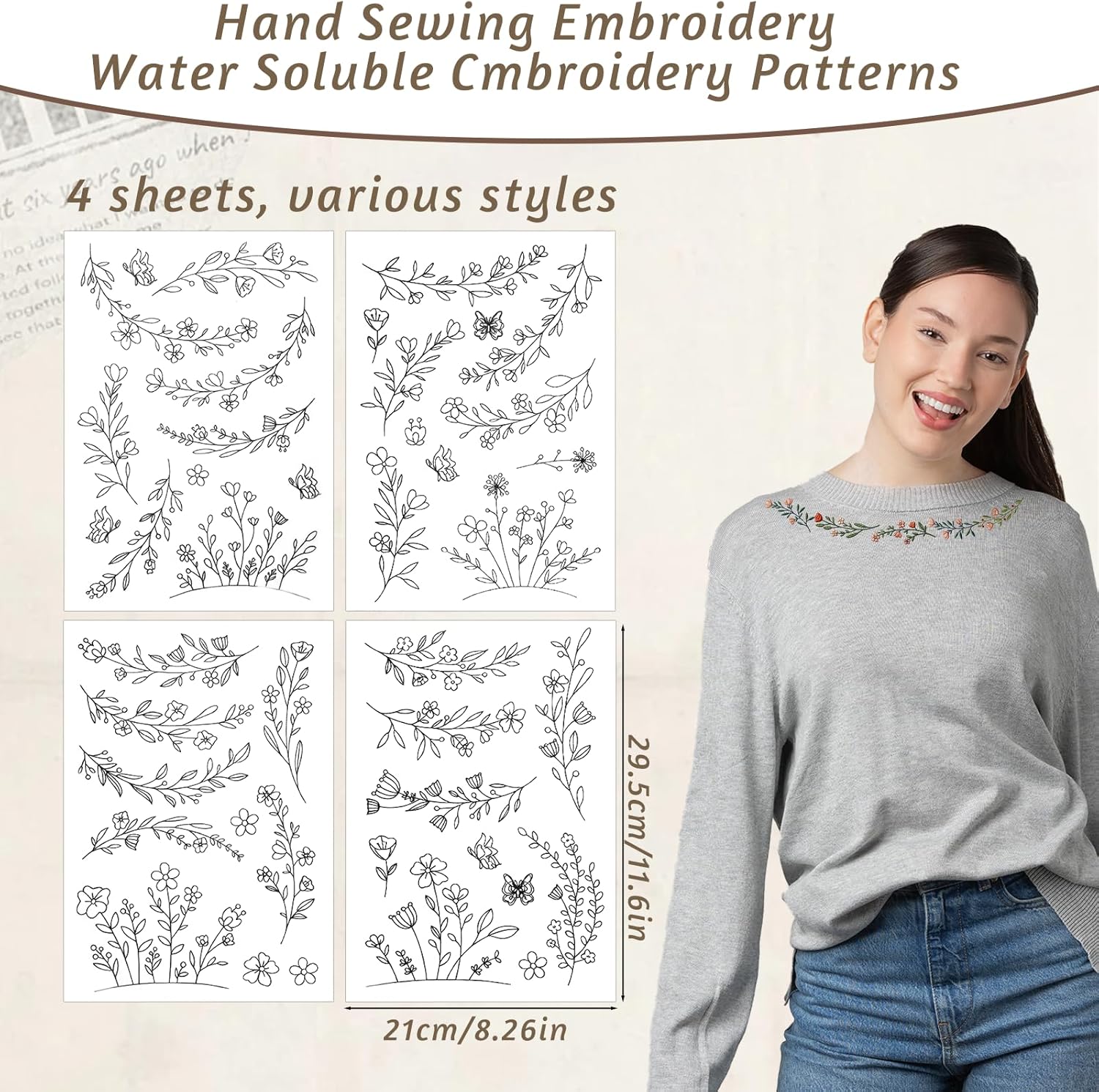 Stick & Stitch Water Soluble E - Embroidery Lovers 评论和价格