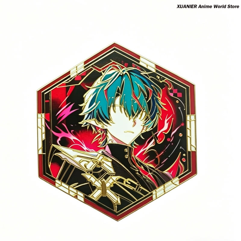 Anime Metal Badge Arknights:En - Embroidery Textile 评论和价格