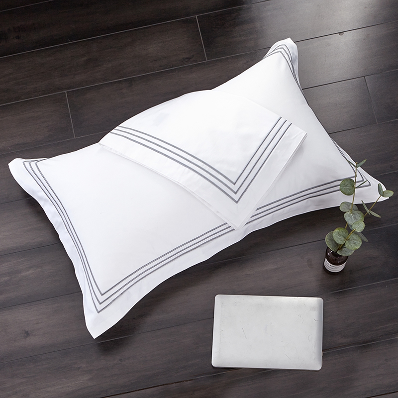 2pcs/Set Luxury 100% Egypt Cot - Embroidery In Egypt 评论和价格