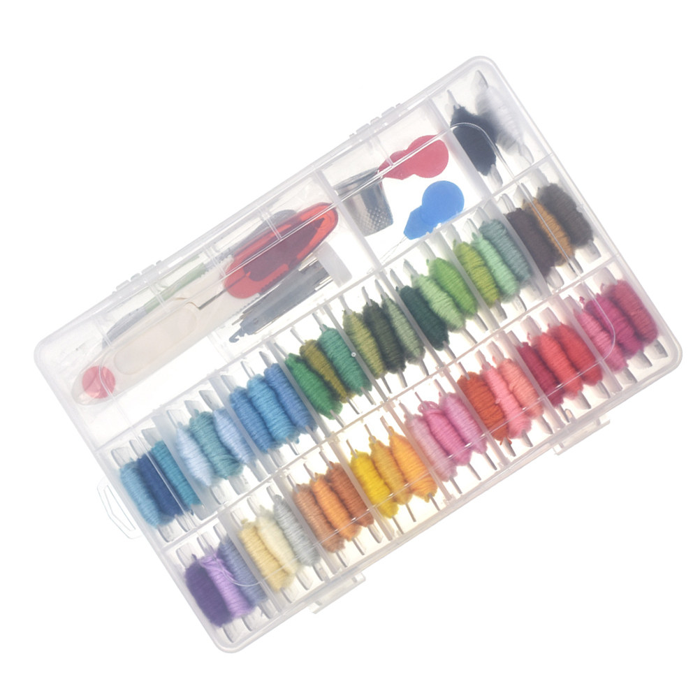 50 Assorted Embroidery Kit Sup - Embroidery Pattern 评论和价格