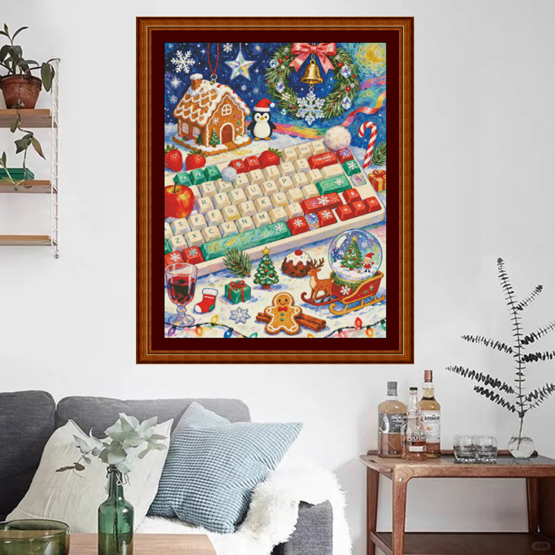 [ZZ7847-Christmas in a Miniatu - Embroidery Threads 评论和价格