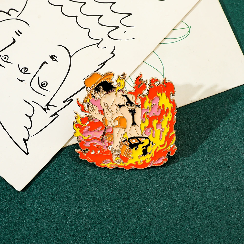 1 Pc Classics Anime Brooch Per - Embroidery Textile 评论和价格