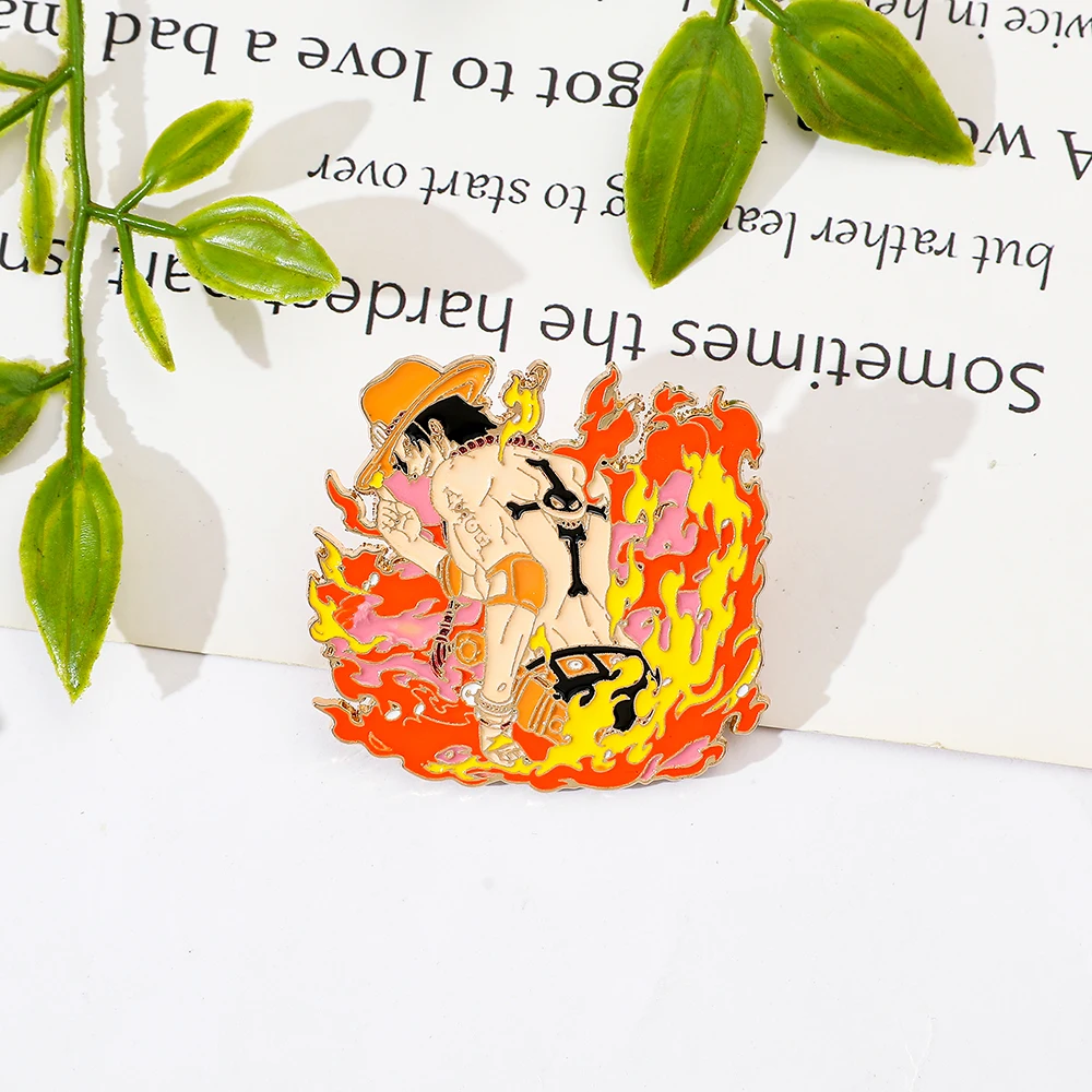 1 Pc Classics Anime Brooch Per - Embroidery Textile 评论和价格
