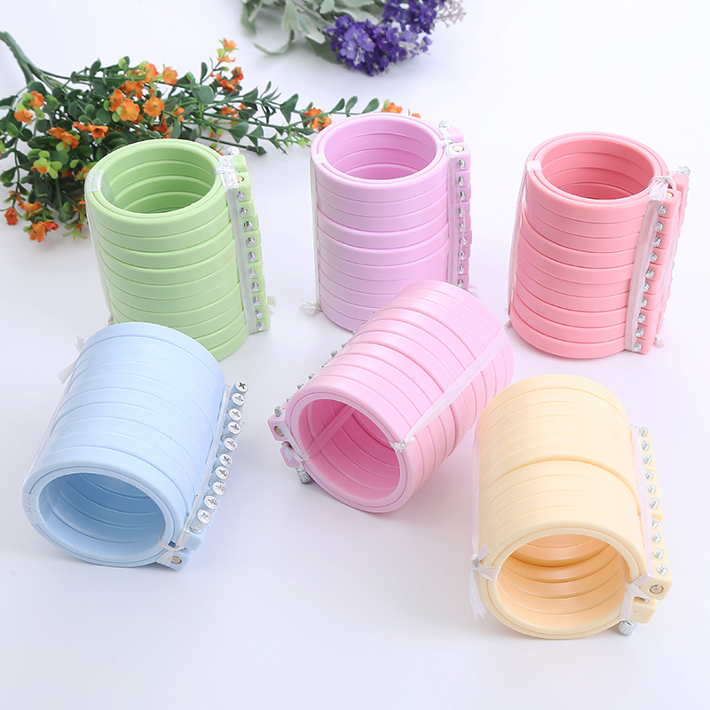 DIY ABS Plastic Embroidery Hoo - Stitch Marker Ring 评论和价格