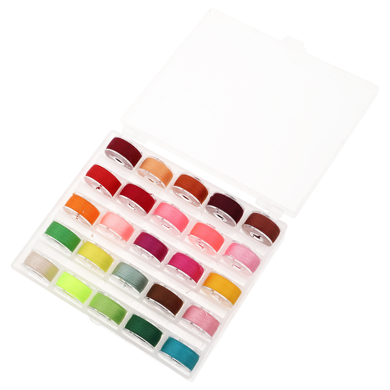 25 Pcs Bobbins and Sewing Thre - Embroidery Threads 评论和价格