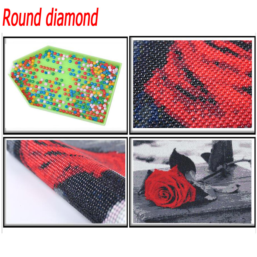 5D round square diamond embroi - Embroidery In Egypt 评论和价格