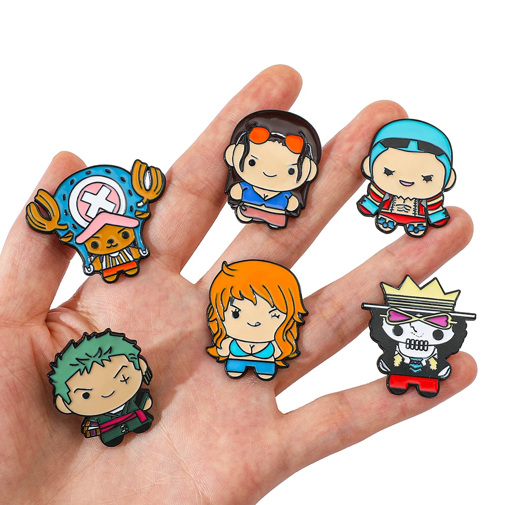 9 Pcs Creative Cartoon Brooch  - Embroidery Textile 评论和价格