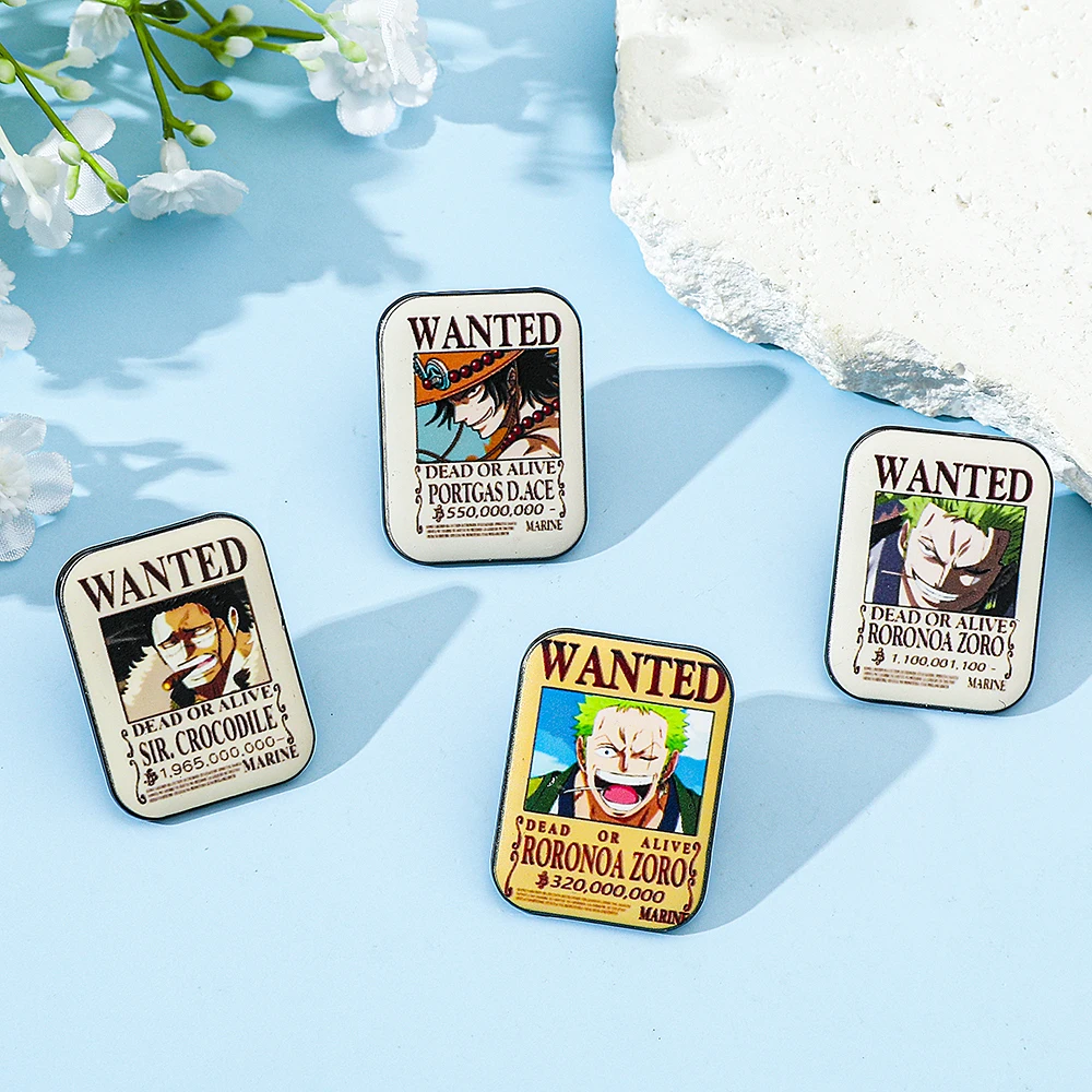 4 Pcs ONE PIECE Cartoon Anime  - Embroidery Textile 评论和价格