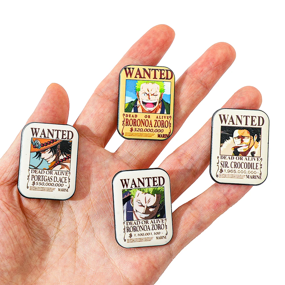 4 Pcs ONE PIECE Cartoon Anime  - Embroidery Textile 评论和价格
