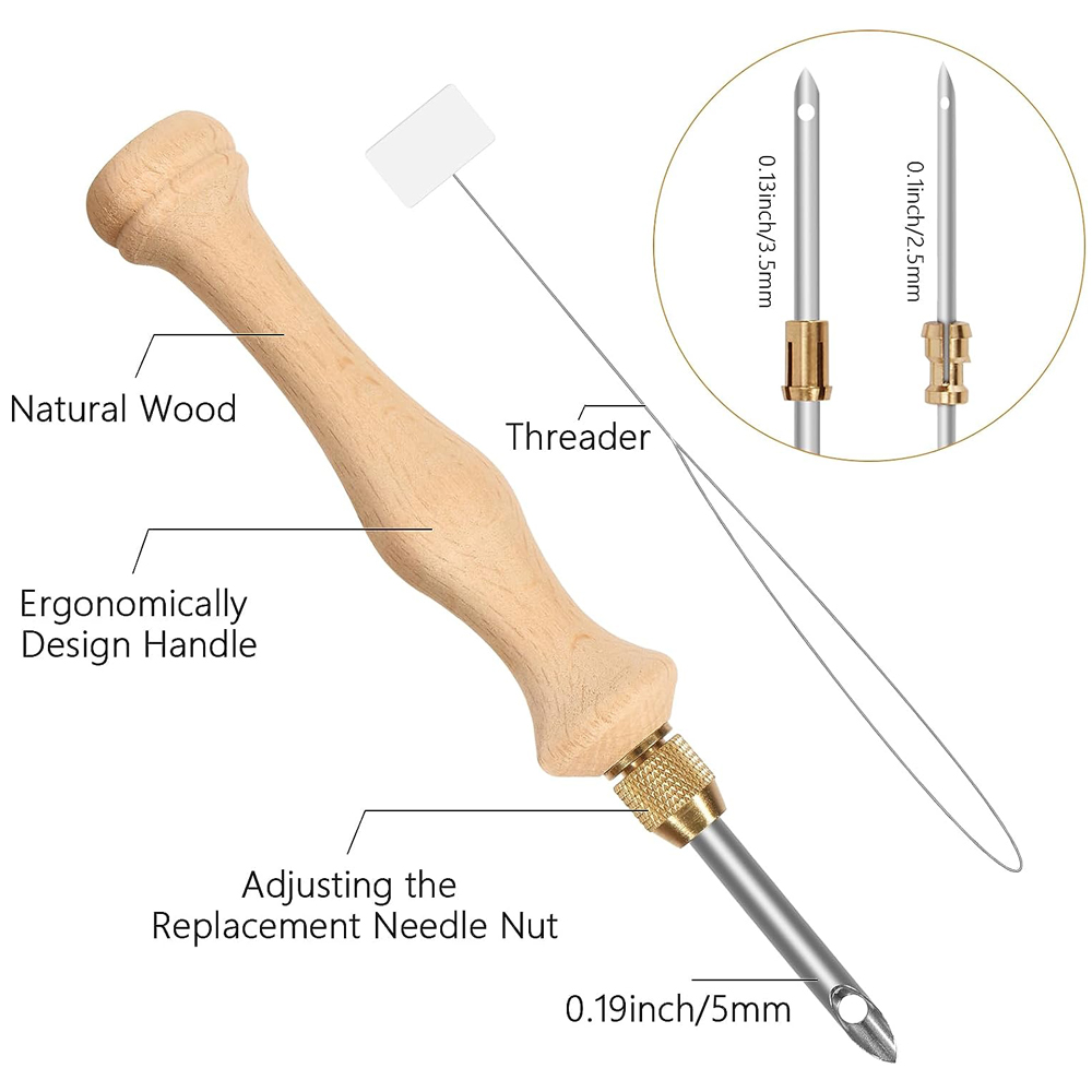Punch Needle Starter Kit with  - Stitch Marker Ring 评论和价格