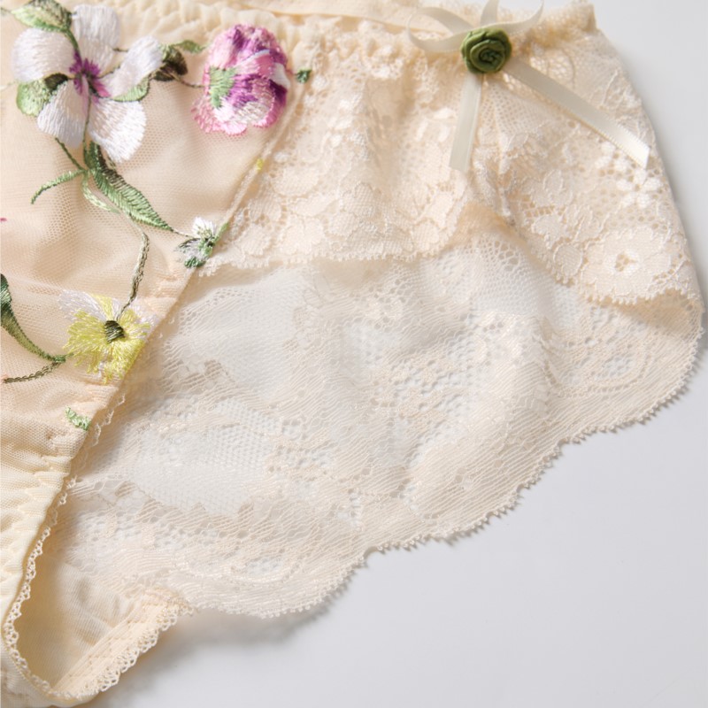 Lace See Through Women Sexy Li - Embroidery Lace 评论和价格