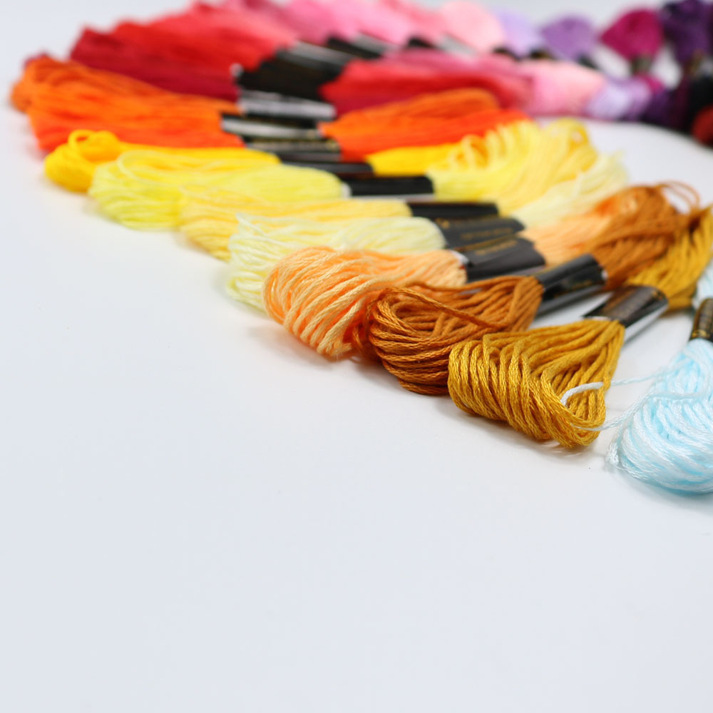 Fixed 50 color cross stitch th - Embroidery Threads 评论和价格