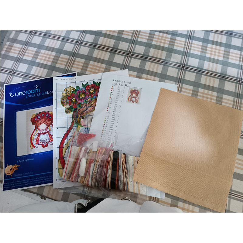 Lovely Counted Cross Stitch Ki - Embroidery Lovers 评论和价格