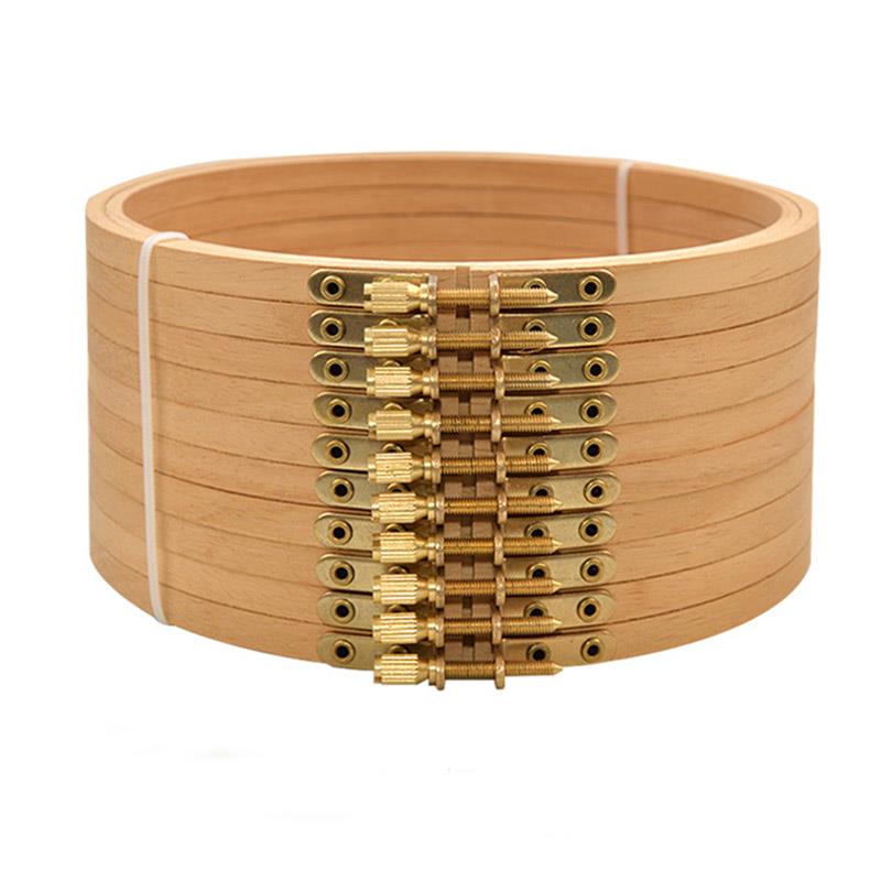 1pcs High Quality Beech Wood E - Stitch Marker Ring 评论和价格