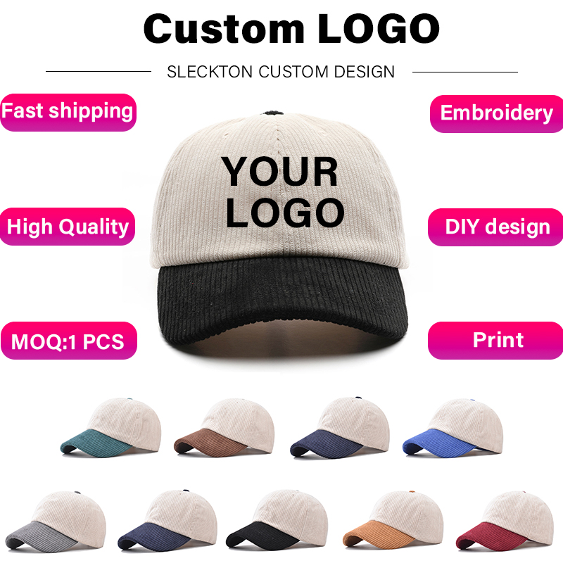 SLECKTON Logo Custom Baseball  - Embroidery Design Logo 评论和价格