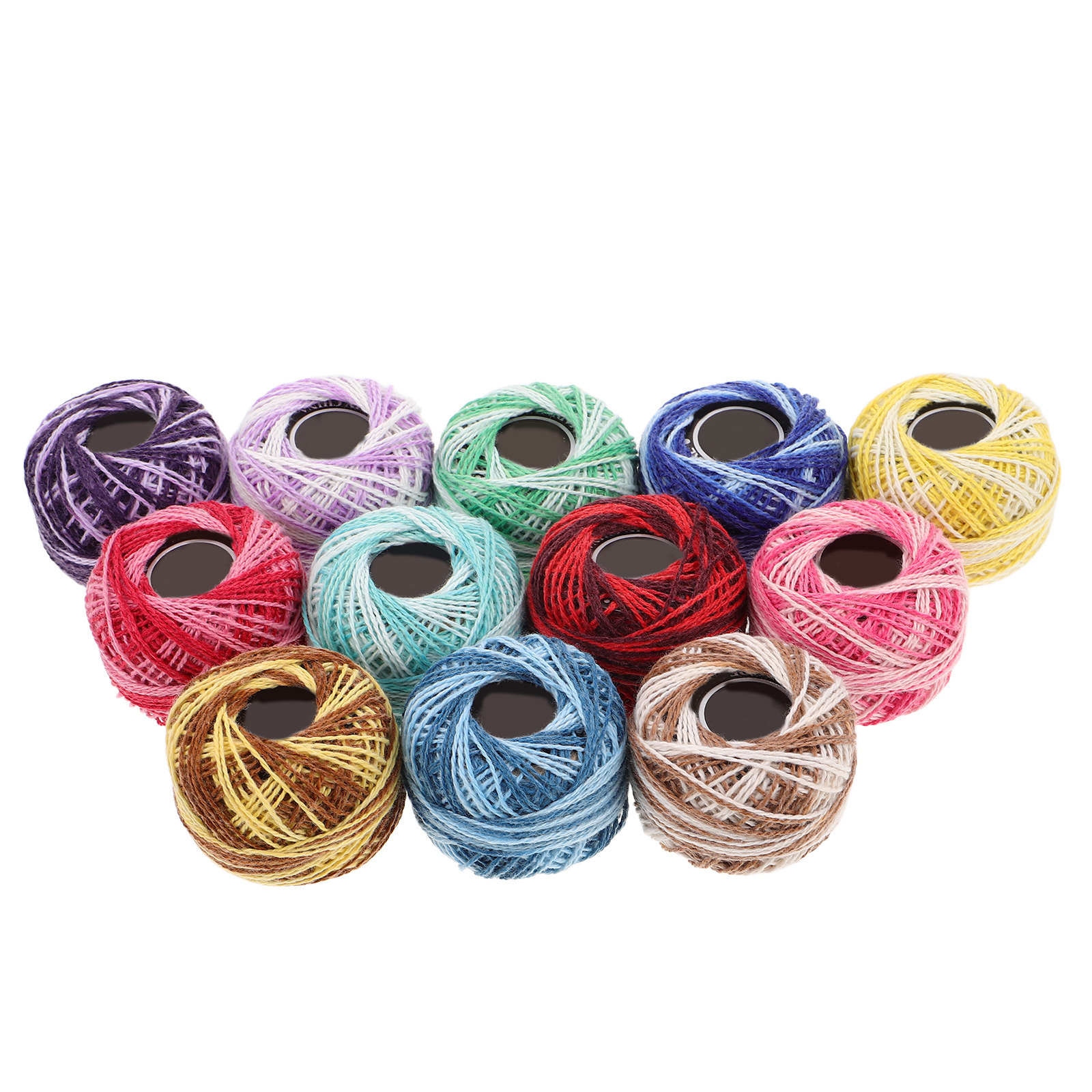 12Pcs Embroidery Cotton Thread - Embroidery Threads 评论和价格