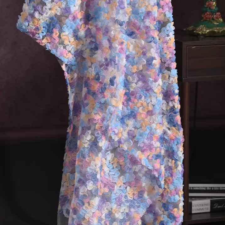 1yard new gauze fabric for clo - Embroidery Pattern 评论和价格