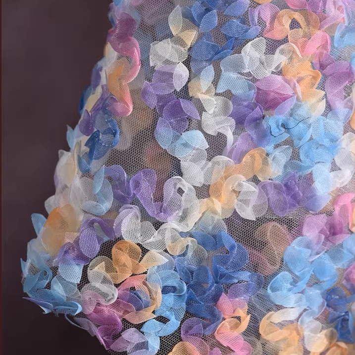 1yard new gauze fabric for clo - Embroidery Pattern 评论和价格