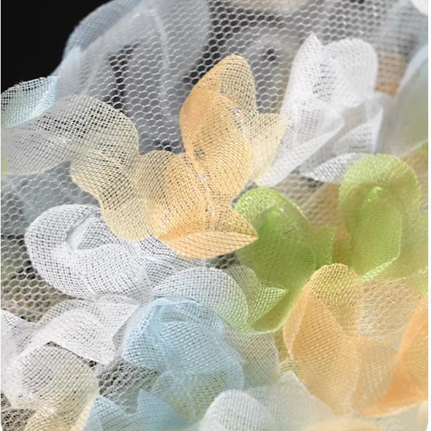 1yard new gauze fabric for clo - Embroidery Pattern 评论和价格