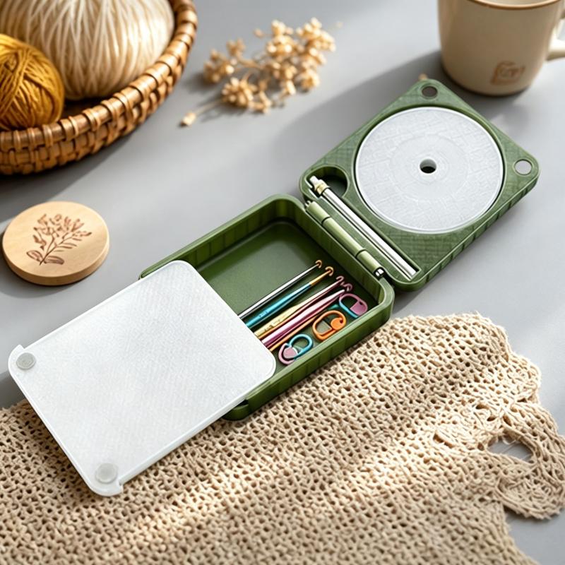 Portable Yarn Holder Yarn Wind - Stitch Marker Ring 评论和价格