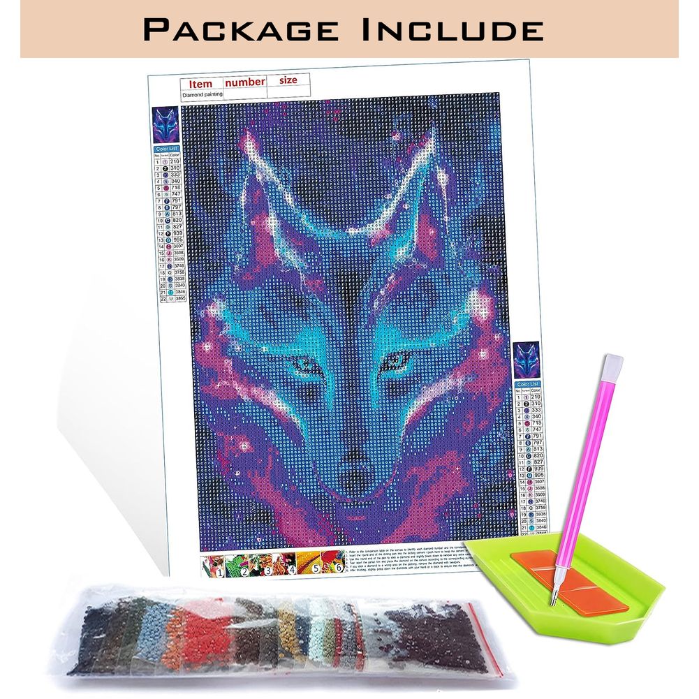 5D DIY Full Square Drill Diamo - Embroidery Lovers 评论和价格