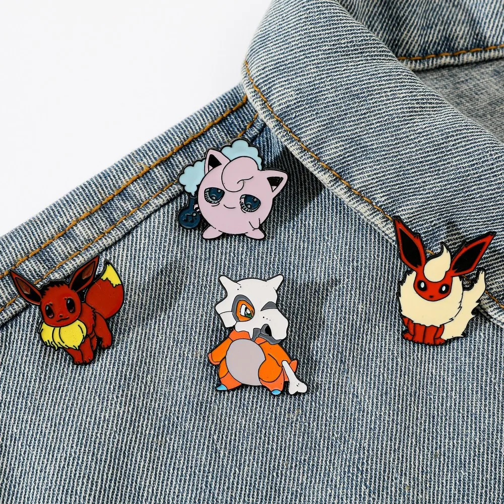 4 Pcs Characters Cartoon Brooc - Embroidery Textile 评论和价格