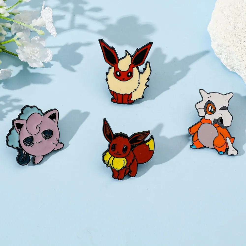 4 Pcs Characters Cartoon Brooc - Embroidery Textile 评论和价格