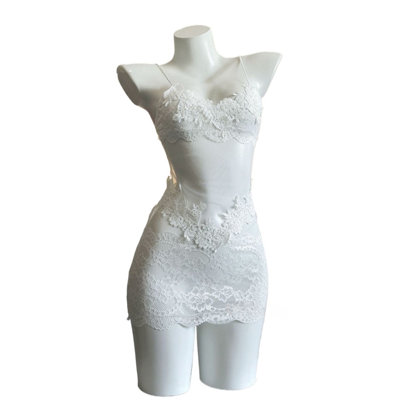 Sexy Lace Embroidery Strapless - Embroidery Lace 评论和价格