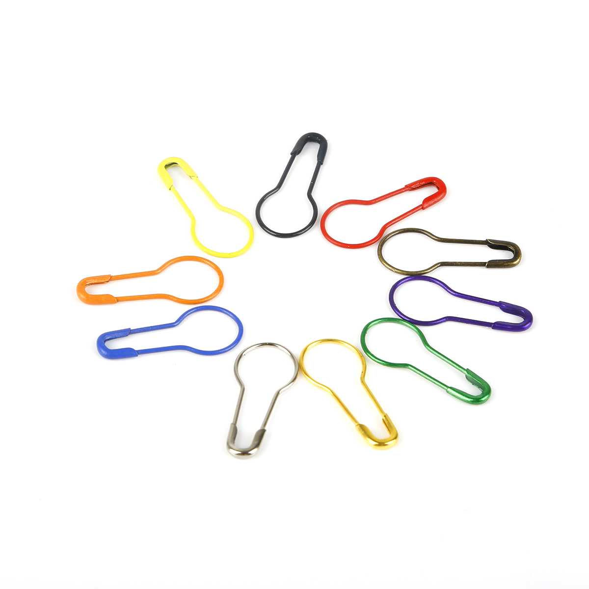 100pcs/lot Colorful Knitting C - Stitch Marker Ring 评论和价格