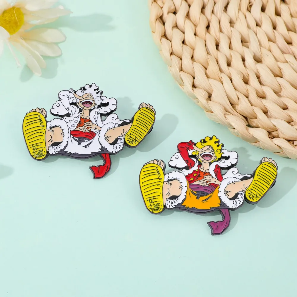 2 Pcs Anime Derivatives Brooch - Embroidery Textile 评论和价格