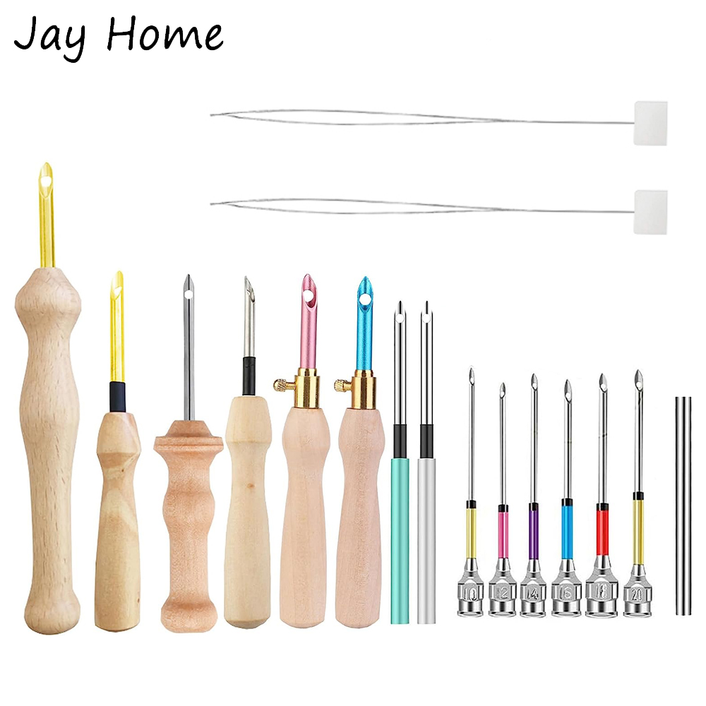 Punch Needle Kit Wooden Embroi - Punch Needle Handle 评论和价格