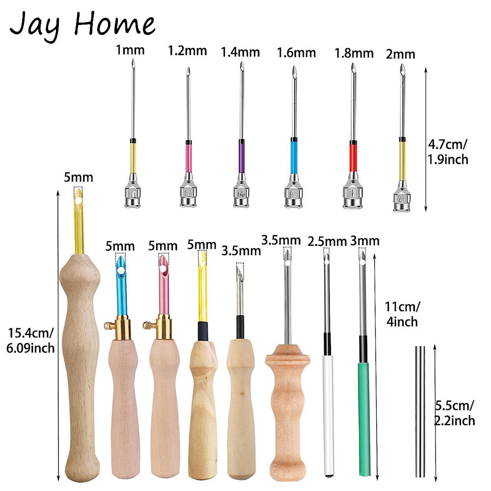 Punch Needle Kit Wooden Embroi - Punch Needle Handle 评论和价格