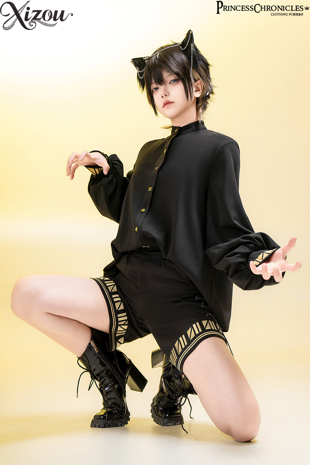 Ouji Lolita Shorts Black Egypt - Embroidery In Egypt 评论和价格