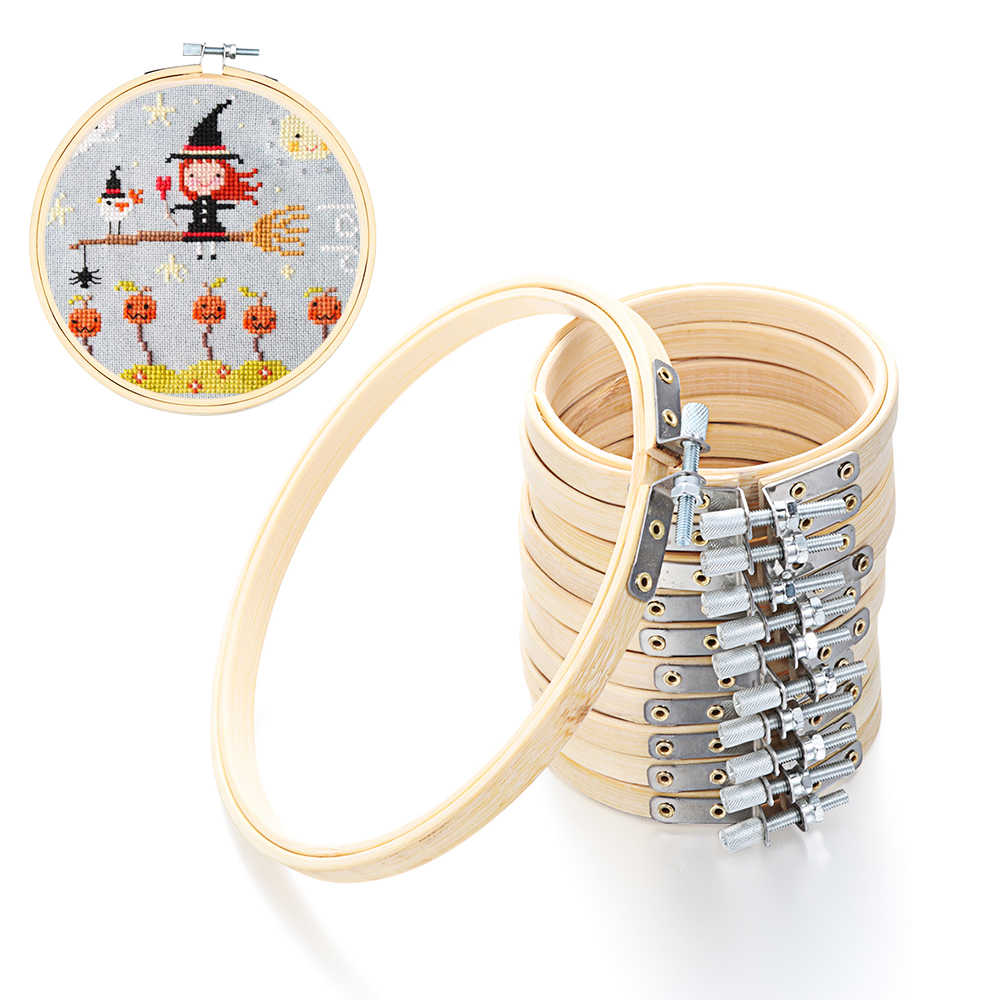 8/10/13/15/18/30cm Embroidery  - Stitch Marker Ring 评论和价格